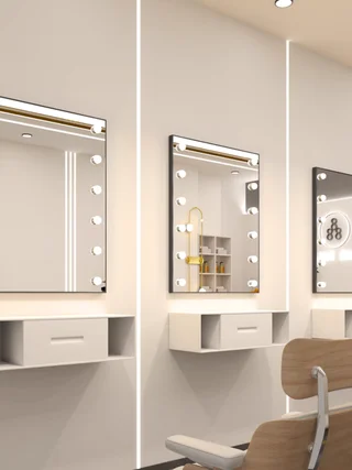 Дзеркало для макіяжу настінне LED PI-7005 - миниатюра 4