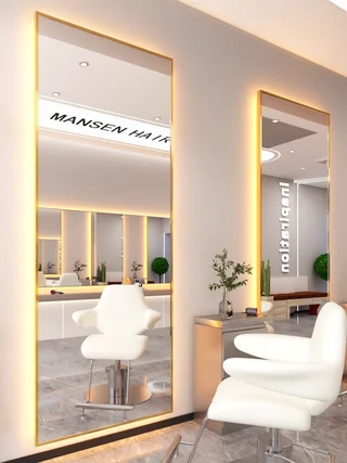 Настінне дзеркало з LED-підсвіткою PI-7045 - миниатюра 4