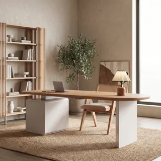 Компьютерный стол с тумбой PI-7077 - миниатюра 1