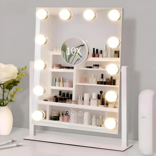 Дзеркало для макіяжу LED із підсвіткою PI-7187 - миниатюра 10