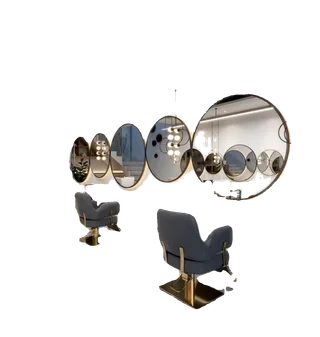 Зеркало настенное для салона со светом PI-7188 - миниатюра 6