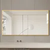 Золотая шлифованная рама (горизонтальная)