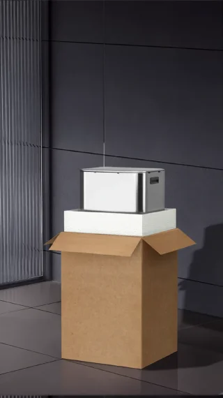 Урна для мусора с педалью PI-7400 - миниатюра 6