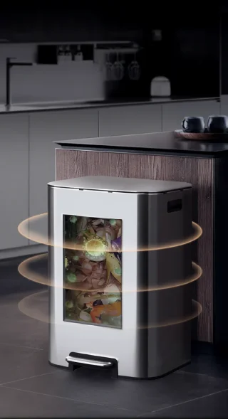 Урна для мусора с педалью PI-7400 - миниатюра 5