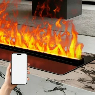 Камін із 3D-ефектом і зволоженням PI-7547 - миниатюра 5