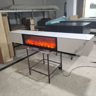 ТВ-тумба з електрокаміном PI-7612 - миниатюра 9