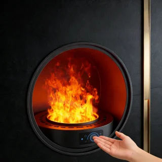 Камін з 3D-ефектом полум'я PI-7674 - миниатюра 8