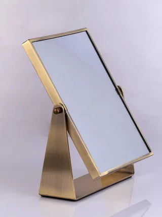 Зеркало для макияжа двойное настольное PI-7921 - миниатюра 2