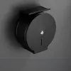 Круглый с держателем — чёрный