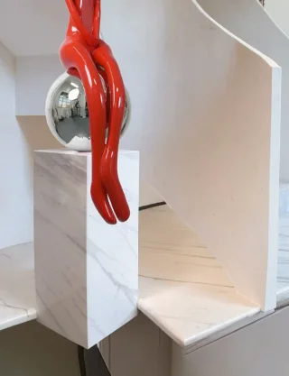 Підлогова скульптура сидячий силует PI-8154 - миниатюра 11