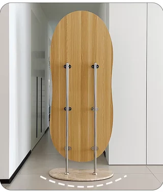 Підлогове дзеркало з кам'яною підставою PI-8549 - миниатюра 12