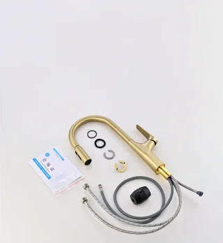 Смеситель кухонный выдвижной PI-971 - миниатюра 12