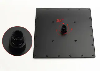 Лейка тропического душа Zosn 01001 25 см - миниатюра 6