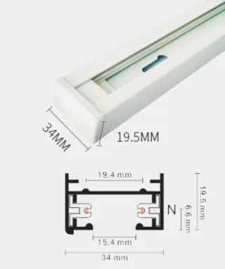 Накладний однофазний трековий шинопровід Led Pro N - миниатюра 4