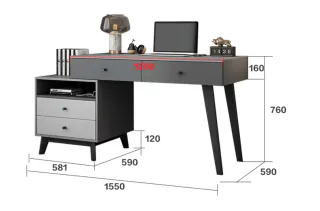 Письмовий стіл. PH-0451 - миниатюра 3