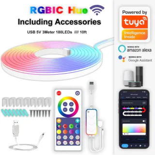 Гнучкий неон RGBIC - миниатюра 4