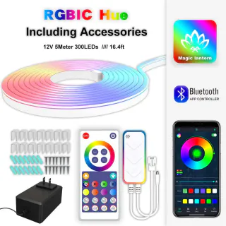 Гнучкий неон RGBIC - миниатюра 5