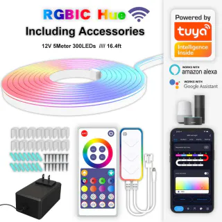 Гнучкий неон RGBIC - миниатюра 6