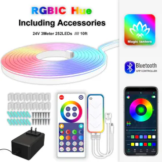 Гнучкий неон RGBIC - миниатюра 7