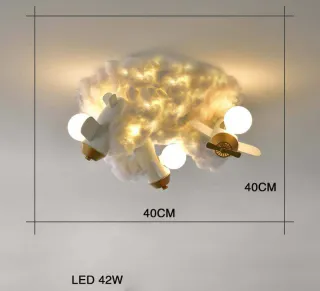 Подвесная люстра для детской комнаты . PH-50514 - миниатюра 10