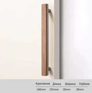 Мебельная накладная ручка. PH-6214 - миниатюра 6