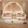 Кровать 120 см + 180 см + матрас