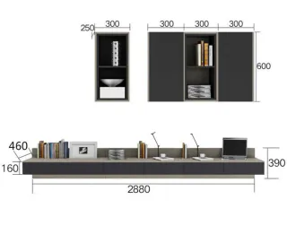 Письмовий стіл. PH-65098 - миниатюра 20