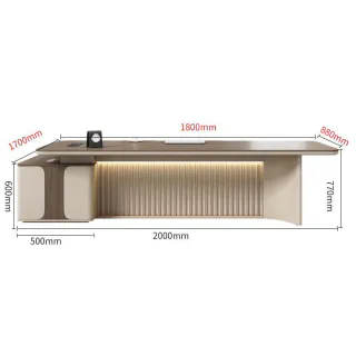 Стол для руководителя. PH-66067 - миниатюра 3