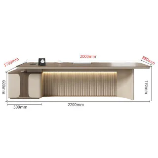 Стол для руководителя. PH-66067 - миниатюра 4