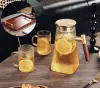 Кувшин 1500 мл + 2 чашки + поднос с ручкой