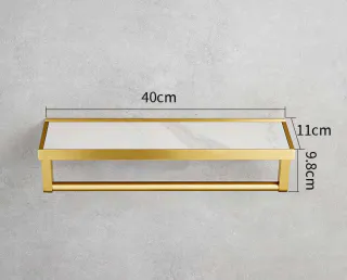 Золотая полка для ванной. PH-69849 - миниатюра 8