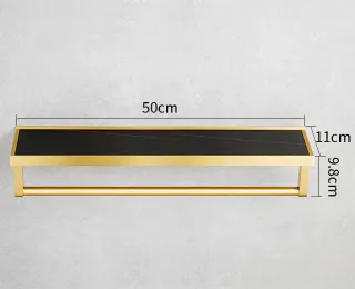 Золотая полка для ванной. PH-69849 - миниатюра 10