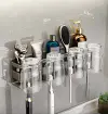 Держатель зубных щеток 30*6*8 см + 4 стакана