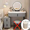 Туалетный столик 50 см + зеркало + стул В