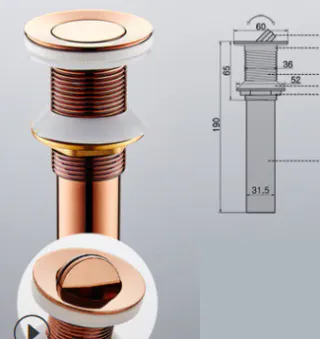 Донний клапан. Модель RD-1190 - миниатюра 14