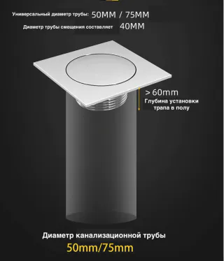 Зливний трап. Модель RD-1197 - миниатюра 3