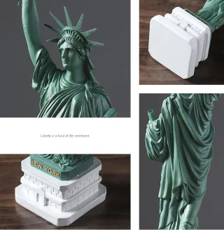 Статуетка STATUE OF LIBERTY. Модель RD-1411 - миниатюра 9