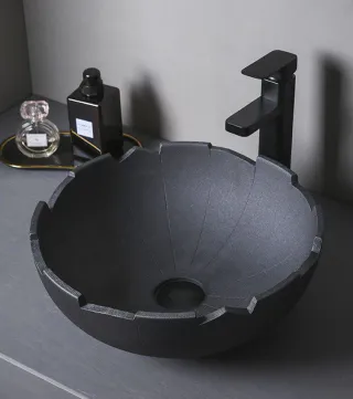 Круглая керамическая раковина. Модель RD-6100 - миниатюра 12