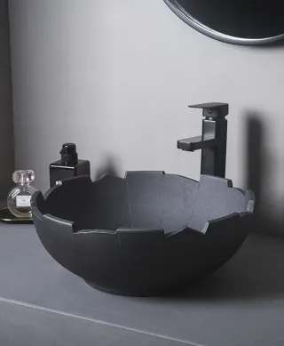 Круглая керамическая раковина. Модель RD-6100 - миниатюра 18