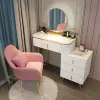 Туалетный стол+зеркало+кресло розовое