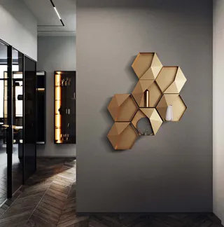 Настінний декор HEXAGON. Модель RD-7111 - миниатюра 4