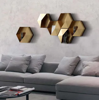 Настінний декор HEXAGON. Модель RD-7111 - миниатюра 5