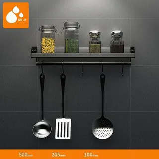 Полка для кухни с крючками. Модель RD-9212 - миниатюра 2