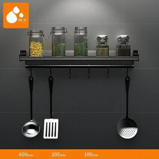 Полка для кухни с крючками. Модель RD-9212 - миниатюра 7