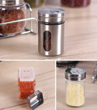 Баночки для специй, сахара и соли. Модель RD-98908 - миниатюра 9