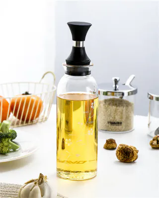 Стеклянная бутылка для масла и соусов. Модель RD-98915 - миниатюра 6