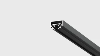 Профіль-база для натяжної стелі Super Slim